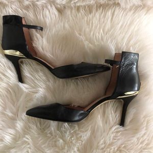 Enzo Angiolini size 11 black heels